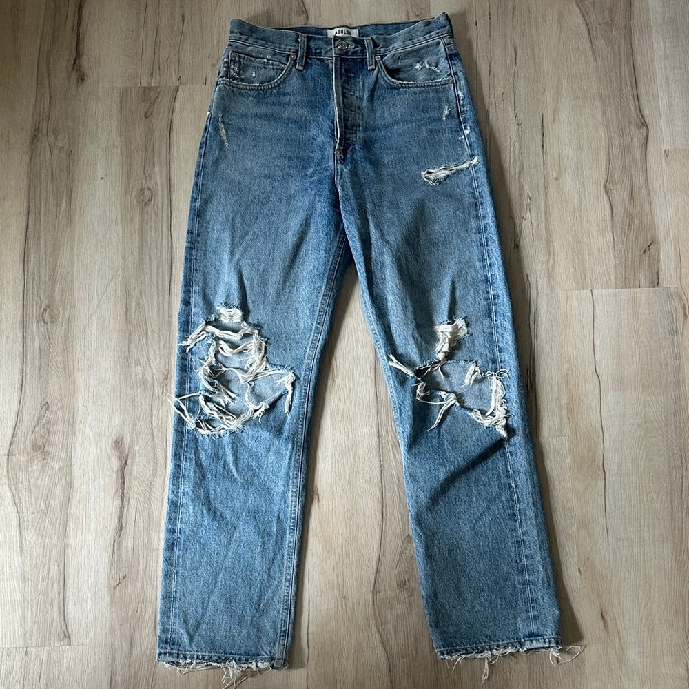 Agolde 90s Distressed Jeans